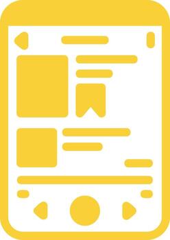 música sólido multi degradado icono vector