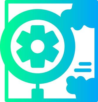 Explore Solid Multi Gradient Icon vector