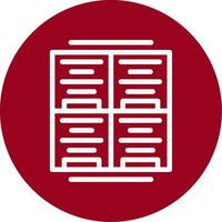 Parking validation stamp Outline Circle Icon vector