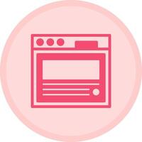 Blog post Multicolor Circle Icon vector