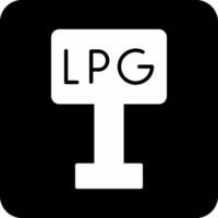 Liquefied Petroleum Gas Vector Icon