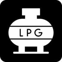 Liquefied Petroleum Gas Vector Icon