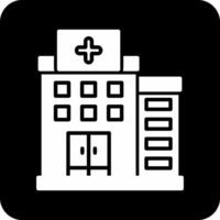 icono de vector de hospital