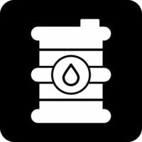 Oil Barrel Vector Icon