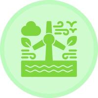 Renewable resources Multicolor Circle Icon vector