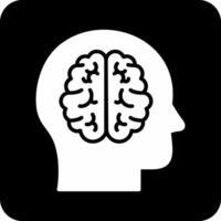 icono de vector de cerebro