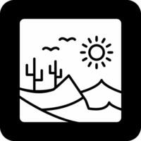 Desert Vector Icon