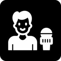 News reporter Vector Icon