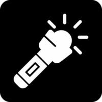 Flashlight Vector Icon