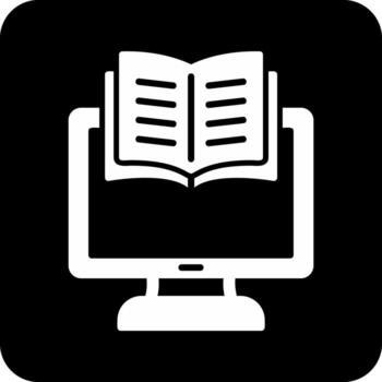 libro electronico vector icono
