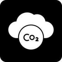 icono de vector de co2