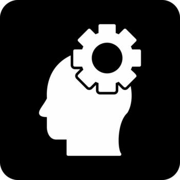 icono de vector de proceso creativo