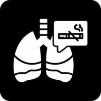 icono de vector de pulmones