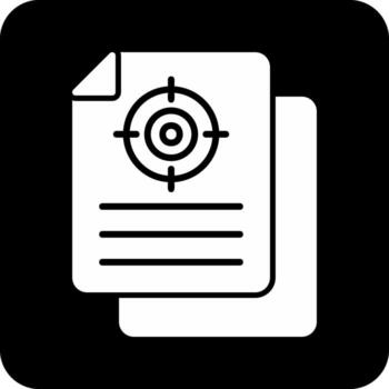 Objective Vector Icon