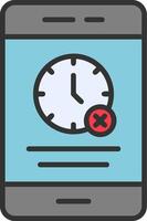 No Time Vector Icon