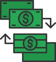 Money Exchange Vector Icon