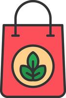 Eco Bag Vector Icon