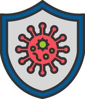 Virus Protect Vector Icon