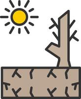 Drought Vector Icon