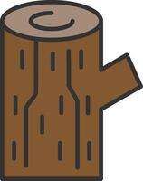 Wood Vector Icon