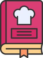 Recipe Book Vector Icon