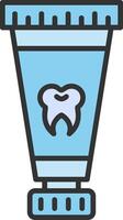 Toothpaste Vector Icon