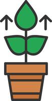 Growth Vector Icon