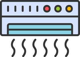 climatización vector icono