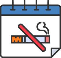 No Tobacco Day Vector Icon