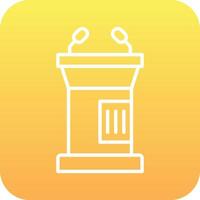 Lectern Vector Icon