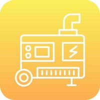 Electric Generator Vector Icon