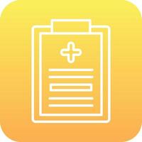 Medical Records Vector Icon