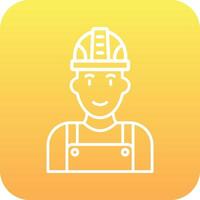 Factory Worker Vector Icon