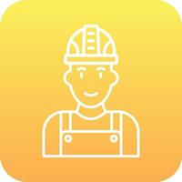 Factory Worker Vector Icon