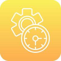 Work Time Vector Icon