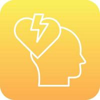 Broken Heart Vector Icon