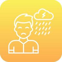 Depression Vector Icon