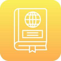 Geography Book Vector Icon