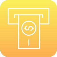 Withdraw Money Vector Icon