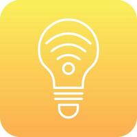 Smart Bulb Vector Icon