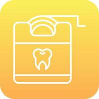 Dental Floss Vector Icon