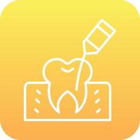 Root Canal Vector Icon