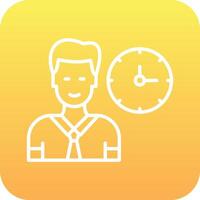 Work Time Vector Icon