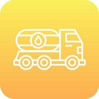 Oil Truck Vector Icon