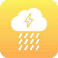 icono de vector de lluvia