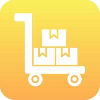 Factory Trolley Vector Icon