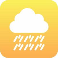 icono de vector de lluvia