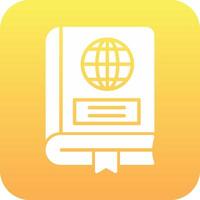 Geography Book Vector Icon