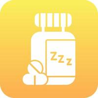 Sleeping Pills Vector Icon