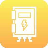 High Voltage Box Vector Icon